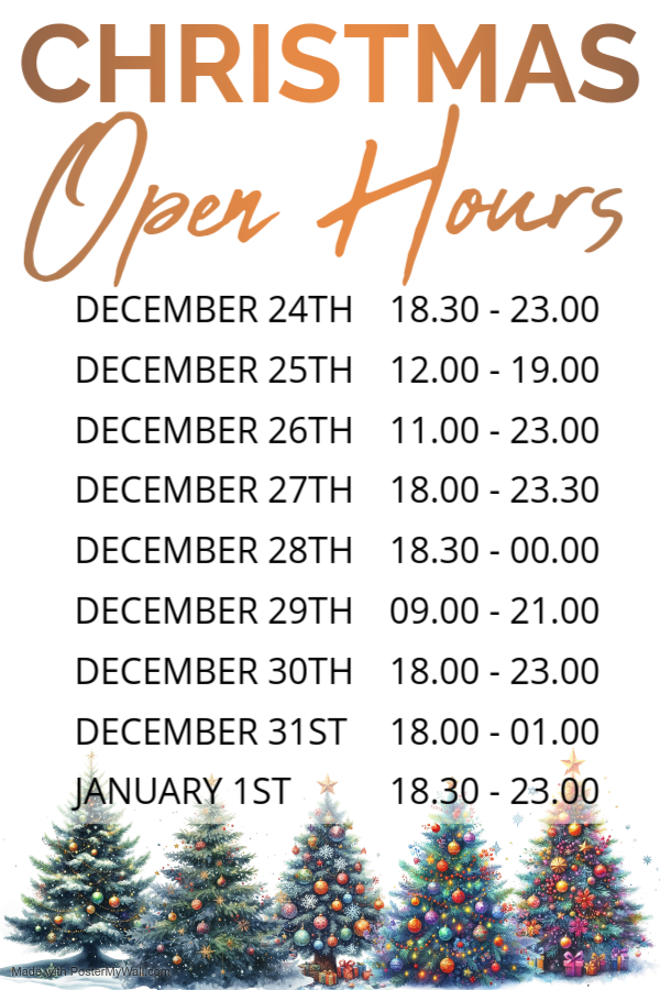 opening times